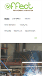Mobile Screenshot of effectwerkt.nl